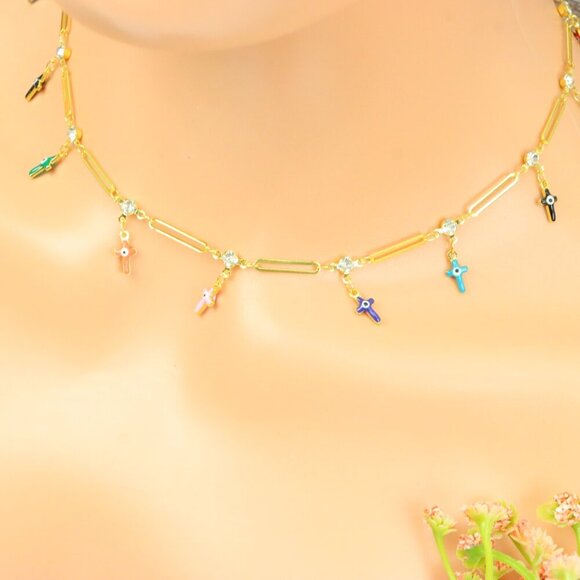 "Minimalist Necklace – Timeless, Elegant Jewelry for Her, MAR091399 - Picture 10 of 10